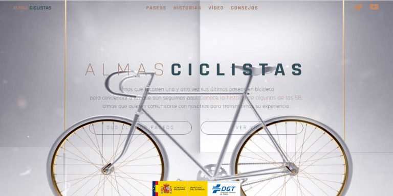 Imagen de la campaña "Almas Ciclistas"