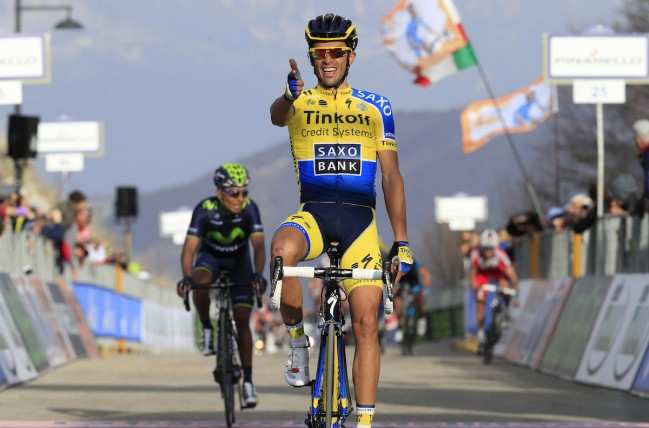 Contador gana a Quintana y a Porte