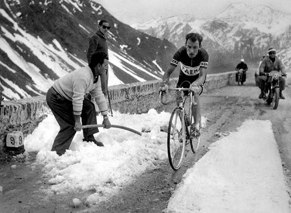 Charly Gaul en el Tour del 58