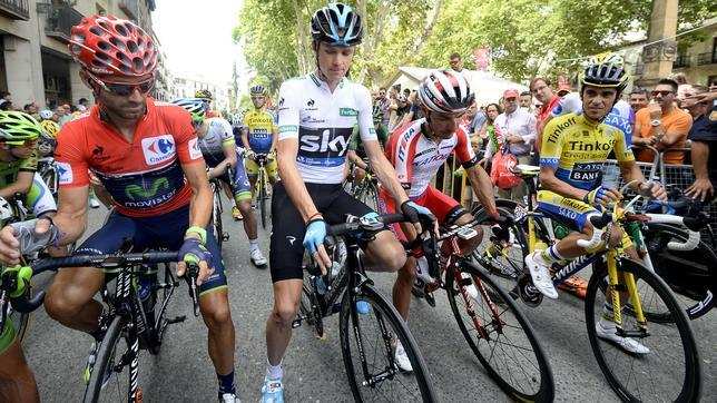 Valverde, Froome, Purito y Contador en esta Vuelta a España 2014