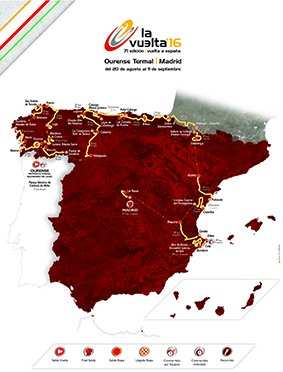 Recorrido Vuelta 2016
