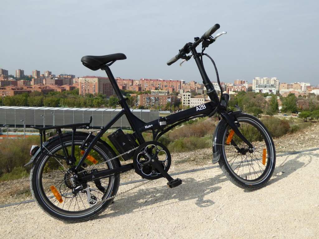 Bici plegable eléctrica A2B Kuo+