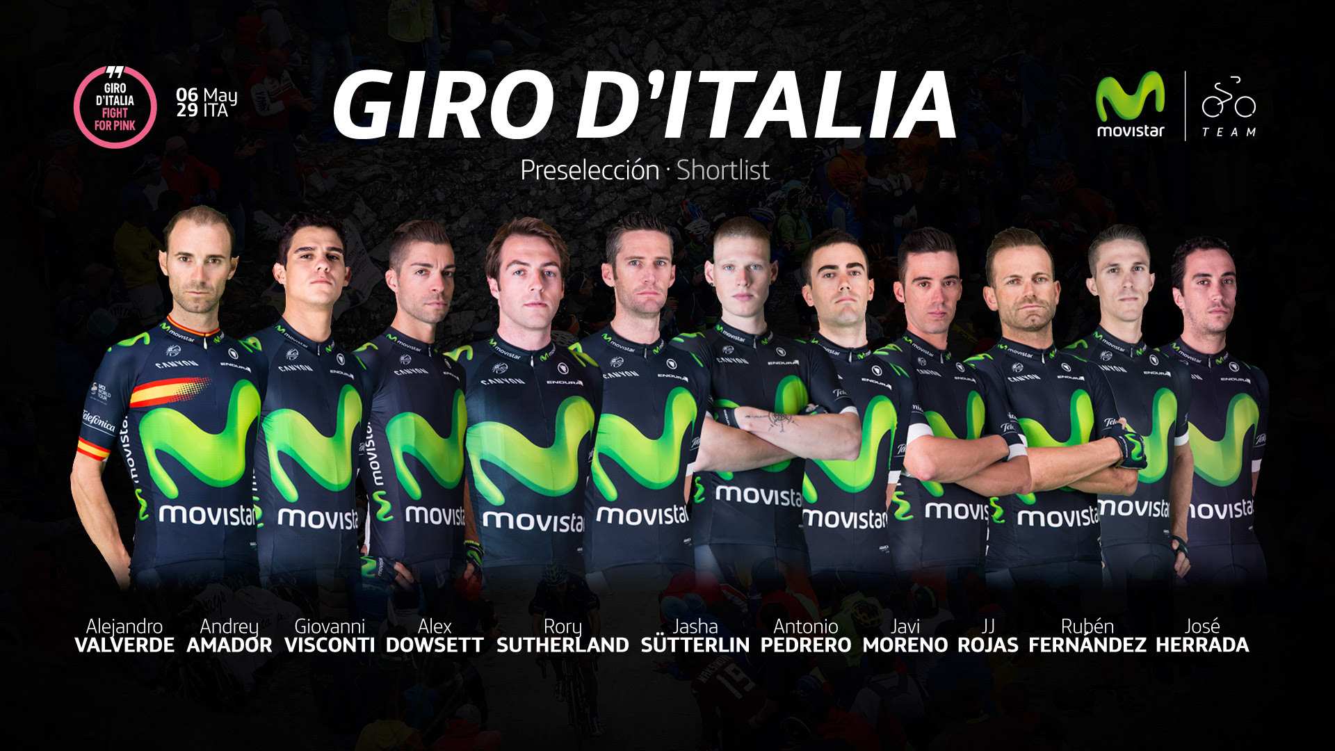 Giro Italia Movistar Team