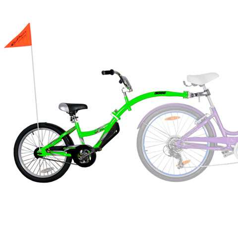 Bicicleta semitandem para niños
