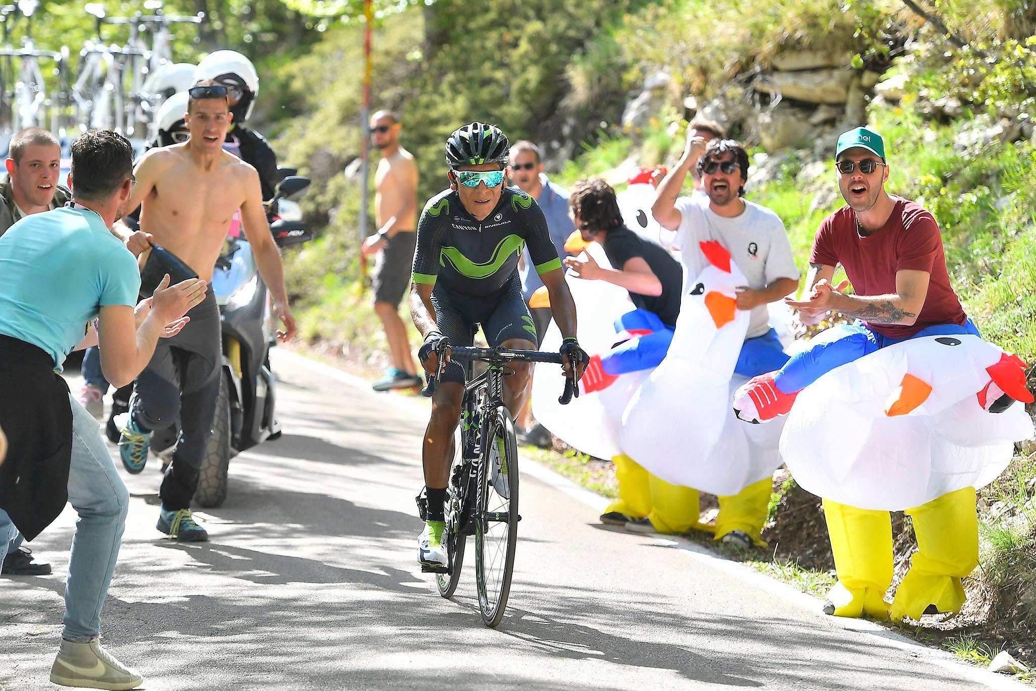 Nairo Quintana crono Giro 2017