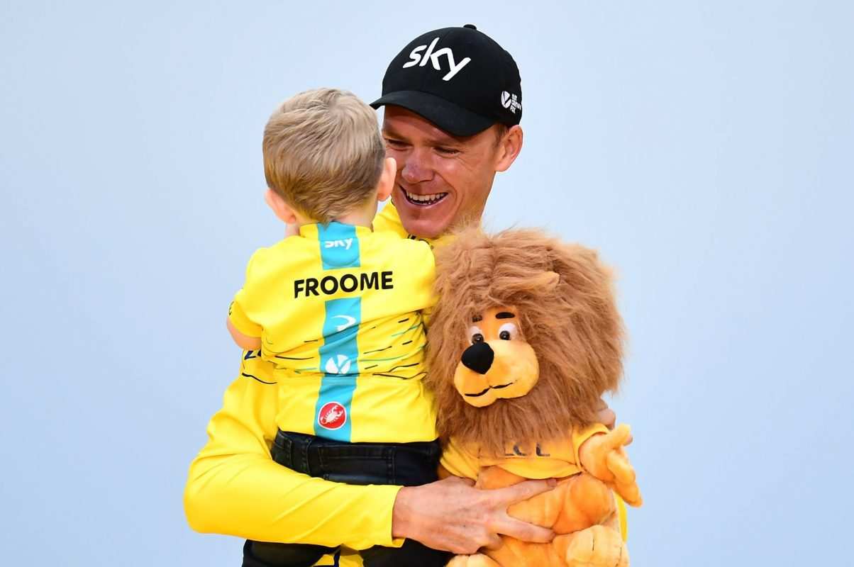 Froome Tour Leon hijo