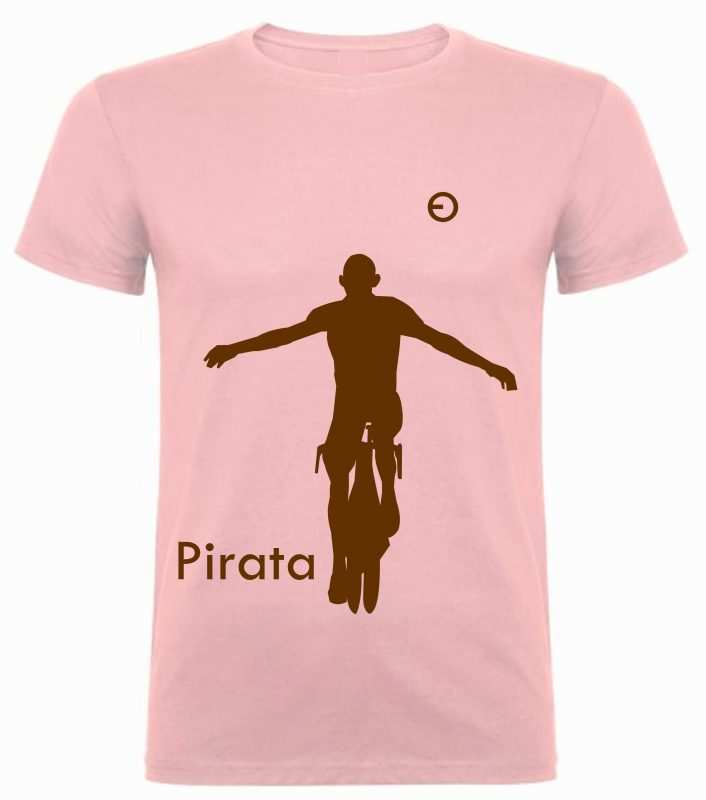 camiseta pirata pantani