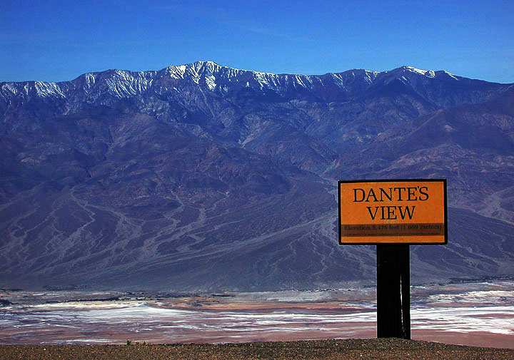 Dante’s View: ¿El puerto o el infierno con vistas al Valle de la Muerte?