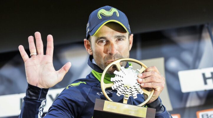 Valverde celebra su 5º triunfo en la Valona